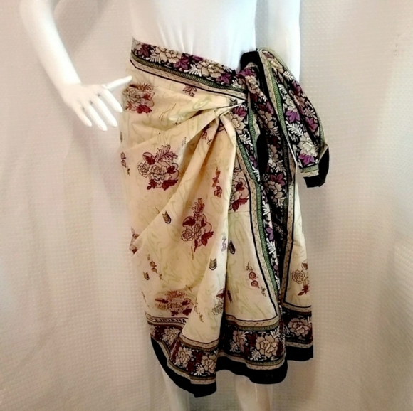 🌵2/$45 Kanga Fabric, Beach Wrap - Picture 1 of 4